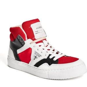 New Guess Bruce High Top Sneakers SZ 9